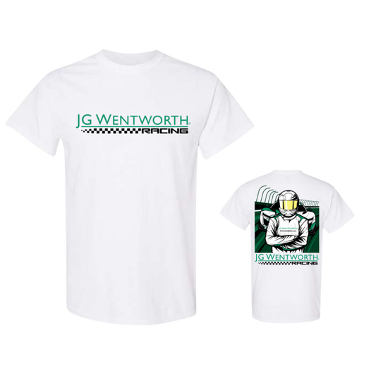 JG Wentworth Racecar Driver T-Shirt